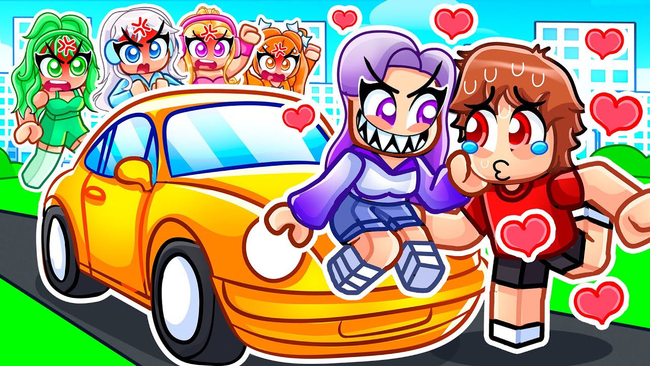Techy Has A POPULAR CRAZY FAN GIRL In Driving Empire...