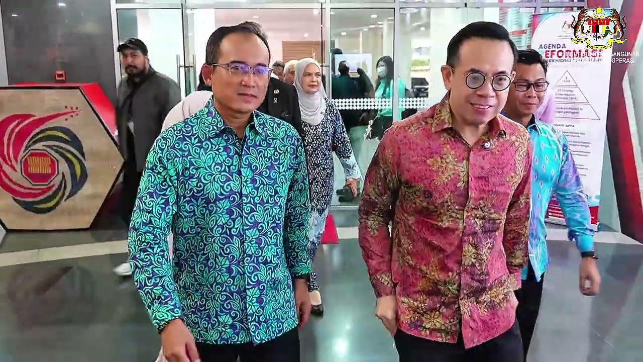 SESI CLOCK IN YB MENTERI DAN YB TIMBALAN MENTERI DAN TAKLIMAT KORPORAT, KUSKOP | 18 DIS 2025