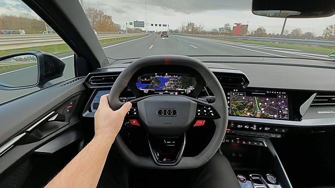 THE NEW AUDI RS3 SPORTBACK 2026 POV TEST DRIVE