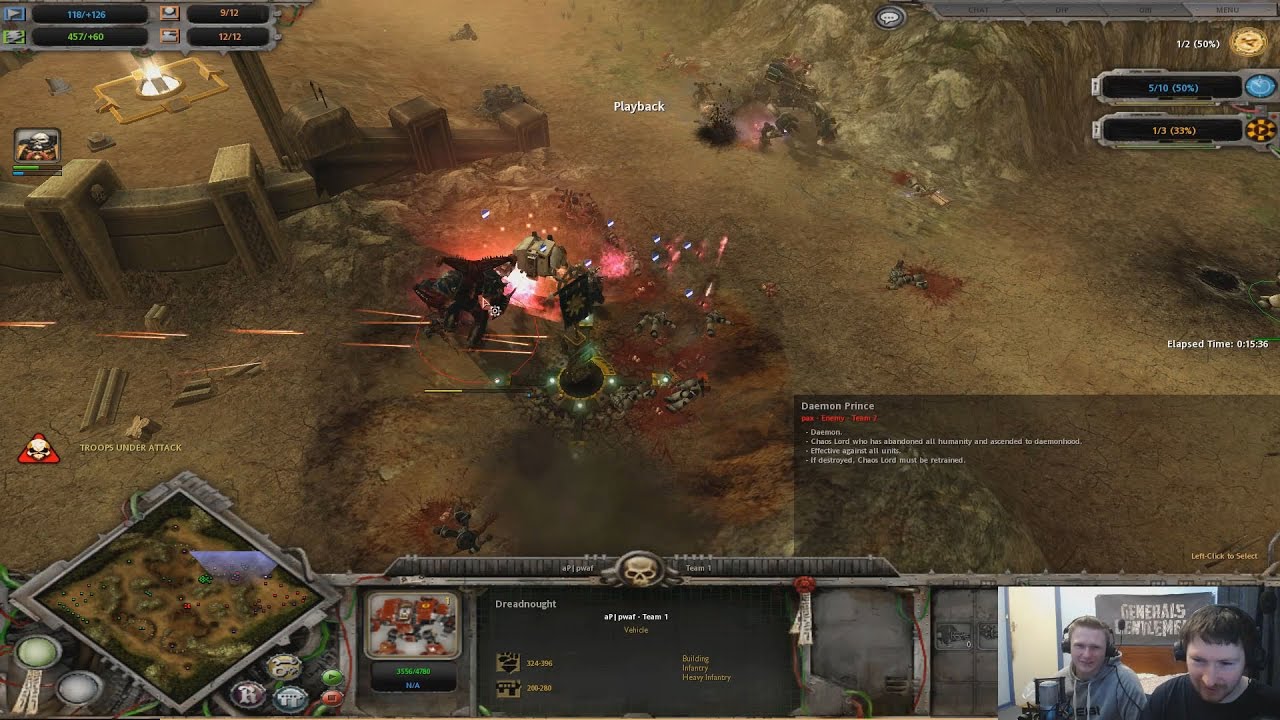 Epic Dark Crusade Match: Pax(Chaos) vs Pwaf(Space Marines)