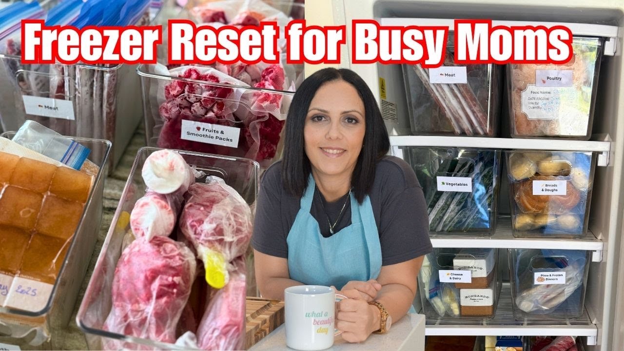 Занятые мамы: преобразите свою морозильную камеру за считанные минуты и сэкономьте часы в этот пр...