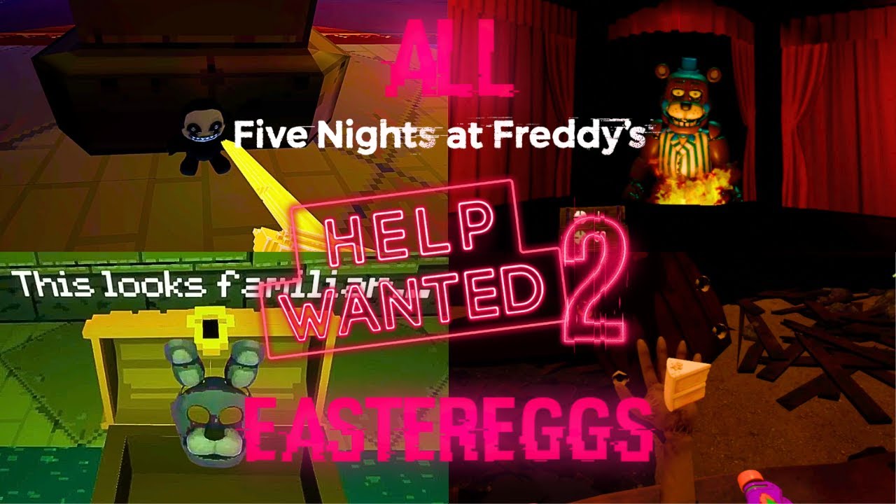 FNAF Help Wanted 2 - ALL Easter Eggs & Secrets