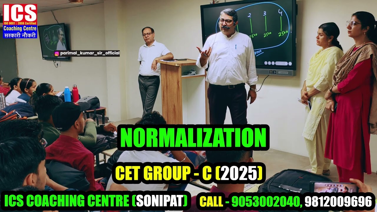 NORMALIZATION (CET 2025) 🧐 #youtubeshorts #youtube #video #motivation #viral #trending #subscribe 
