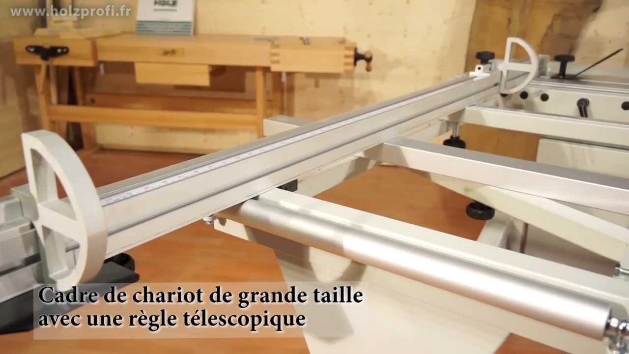 Nouvelle Scie format Holzprofi FPM2500VR pour des coupes de grande précision
