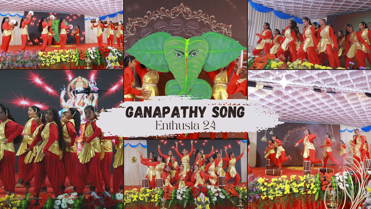 Ganapathy Song Enthusia 24 Annual Day Celebration 2024