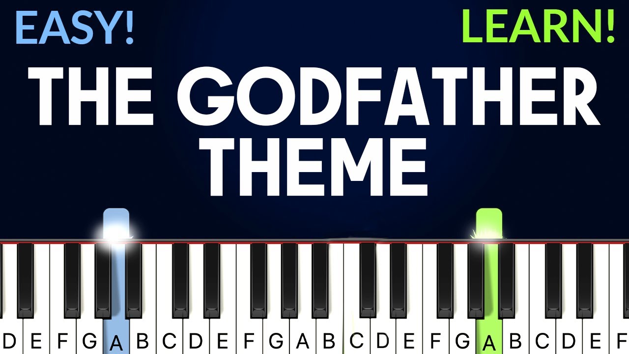 The Godfather Theme Song | EASY Piano Tutorial