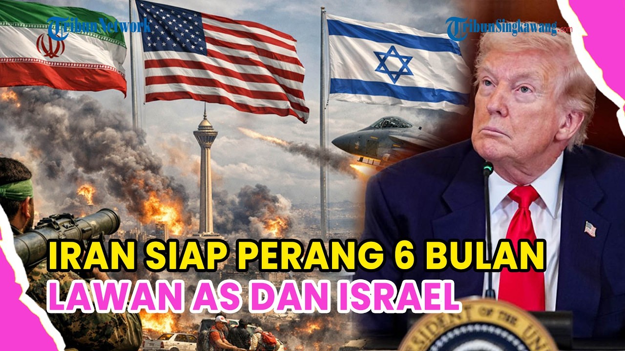 🔺IRAN SIAP PERANG 6 BULAN LAWAN AS DAN ISRAEL❗