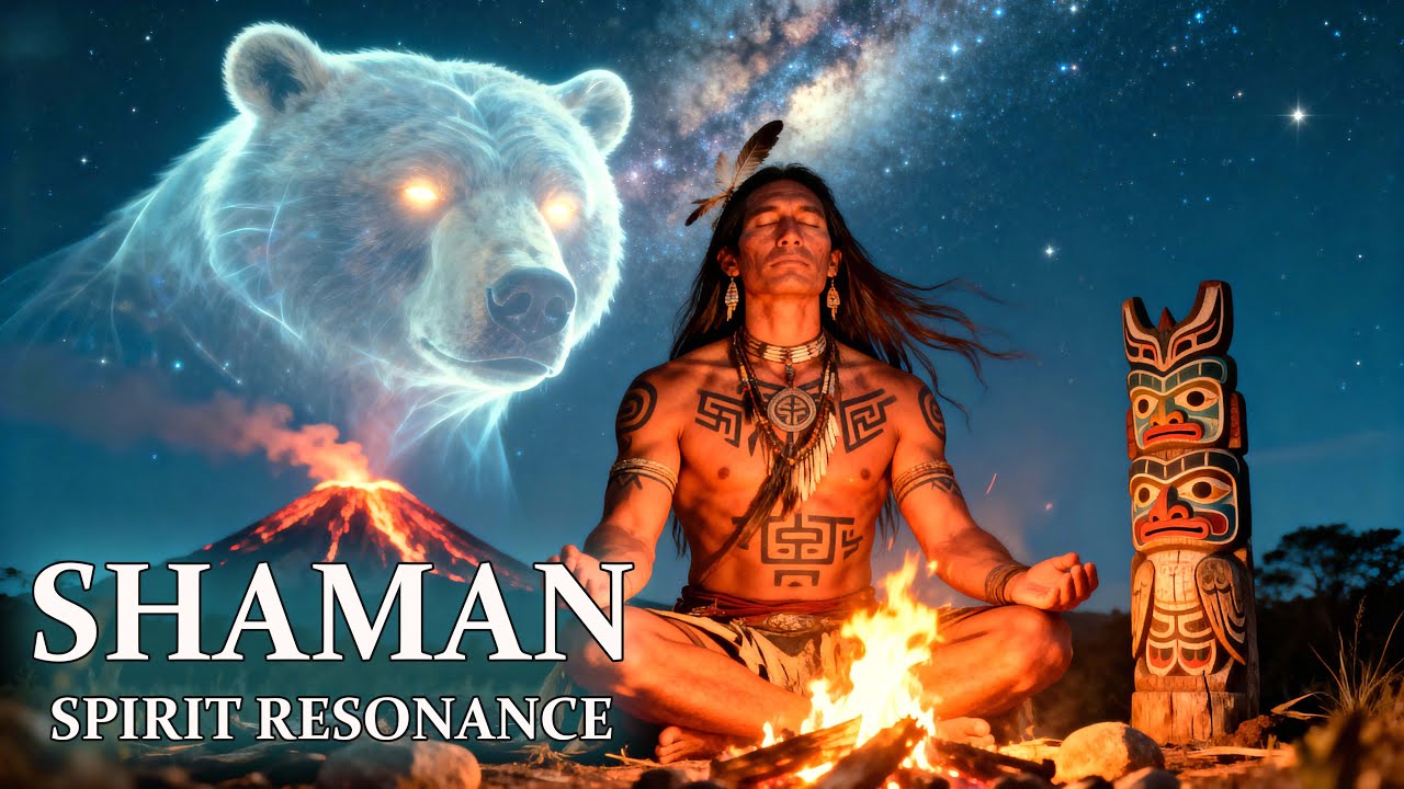 SHAMAN SPIRIT OF THE BEAR VOL.32 | 741 HZ DEEP MEDITATION & INNER STRENGTH
