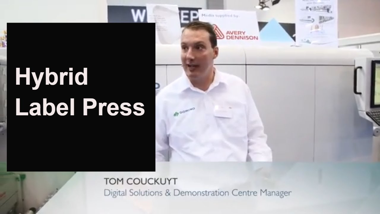 Domino N610i digital ink jet hybrid press surpasses Production Efficiency Challenge!