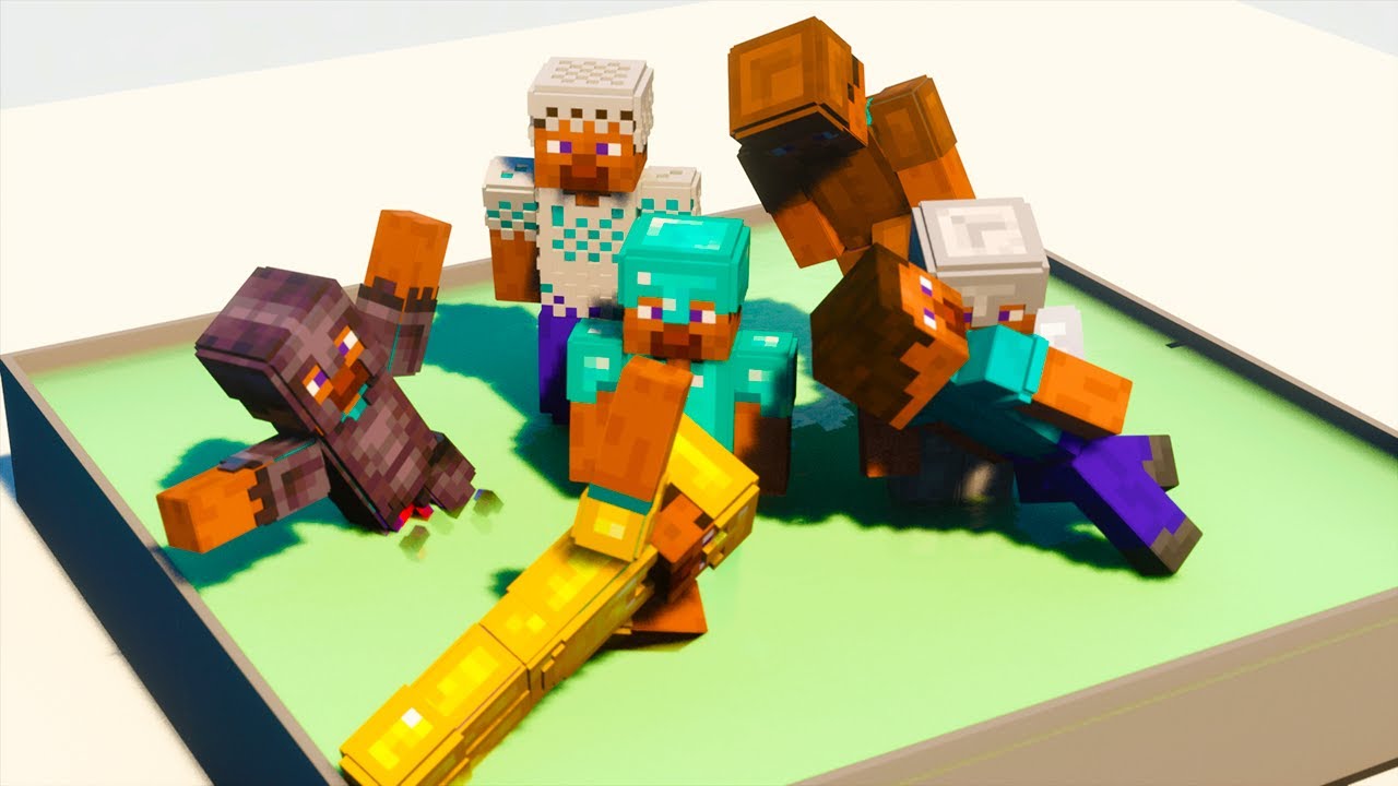 Upgrading MINECRAFT STEVE’s Armor Until He Survives!