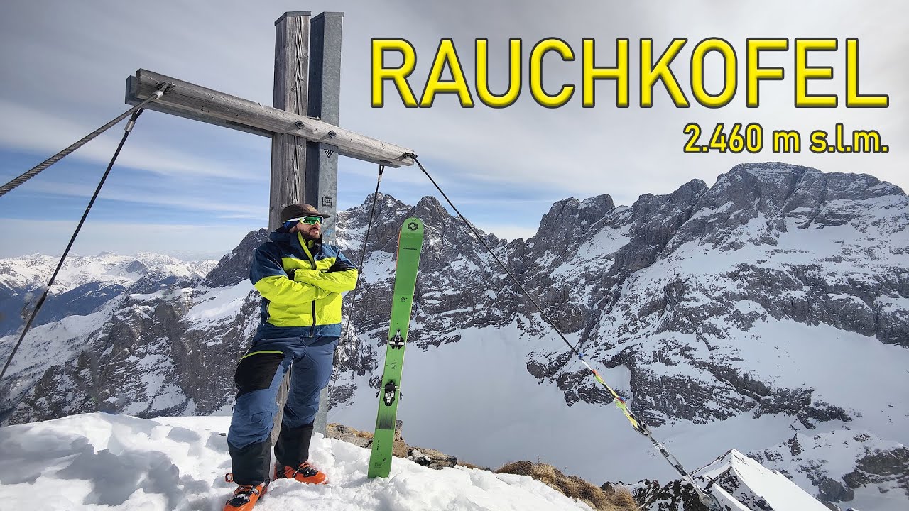 Monte Rauchkofel 2.460 m • Skialp in Valentinalm • Alpi Carniche