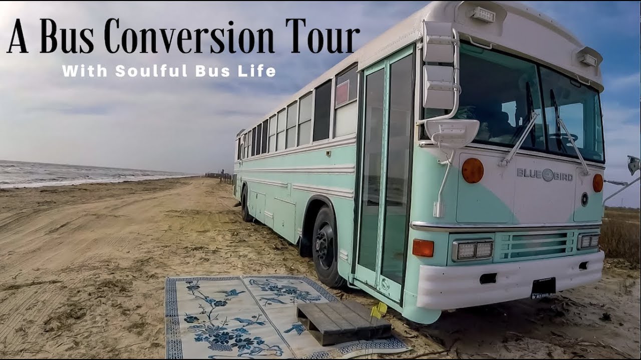 A School Bus|Skoolie Conversion Tour with Soulful Bus Life