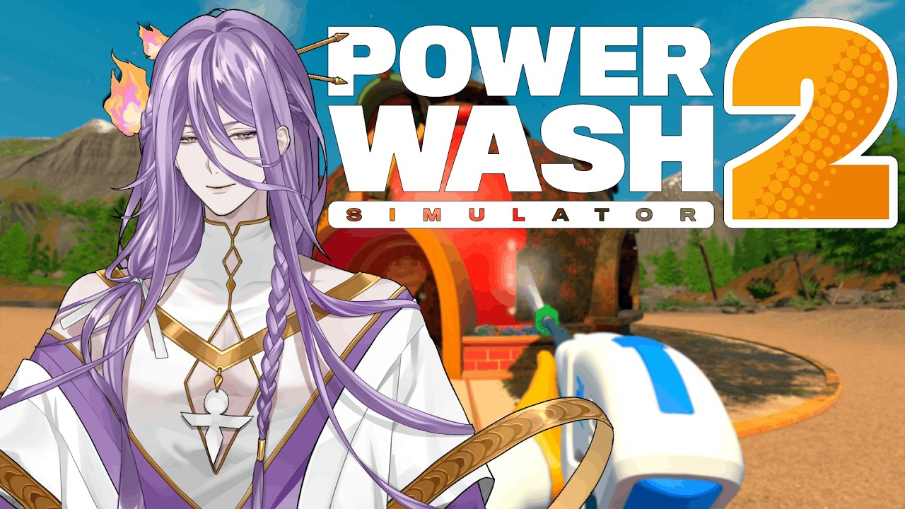 【POWERWASH SIMULATOR 2】Washed? Not me.【FIRST STAGE PRODUCTION EN】