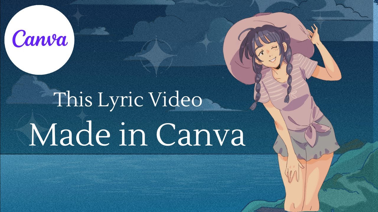 How to make Lyric video in Canva
