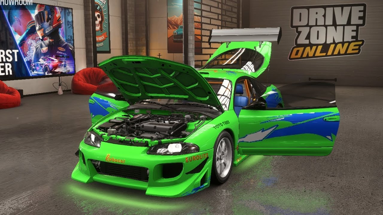 Barracuda GS Full Cp Com Plotagem do Eclipse de Brian O'Conner #drivezoneonline 