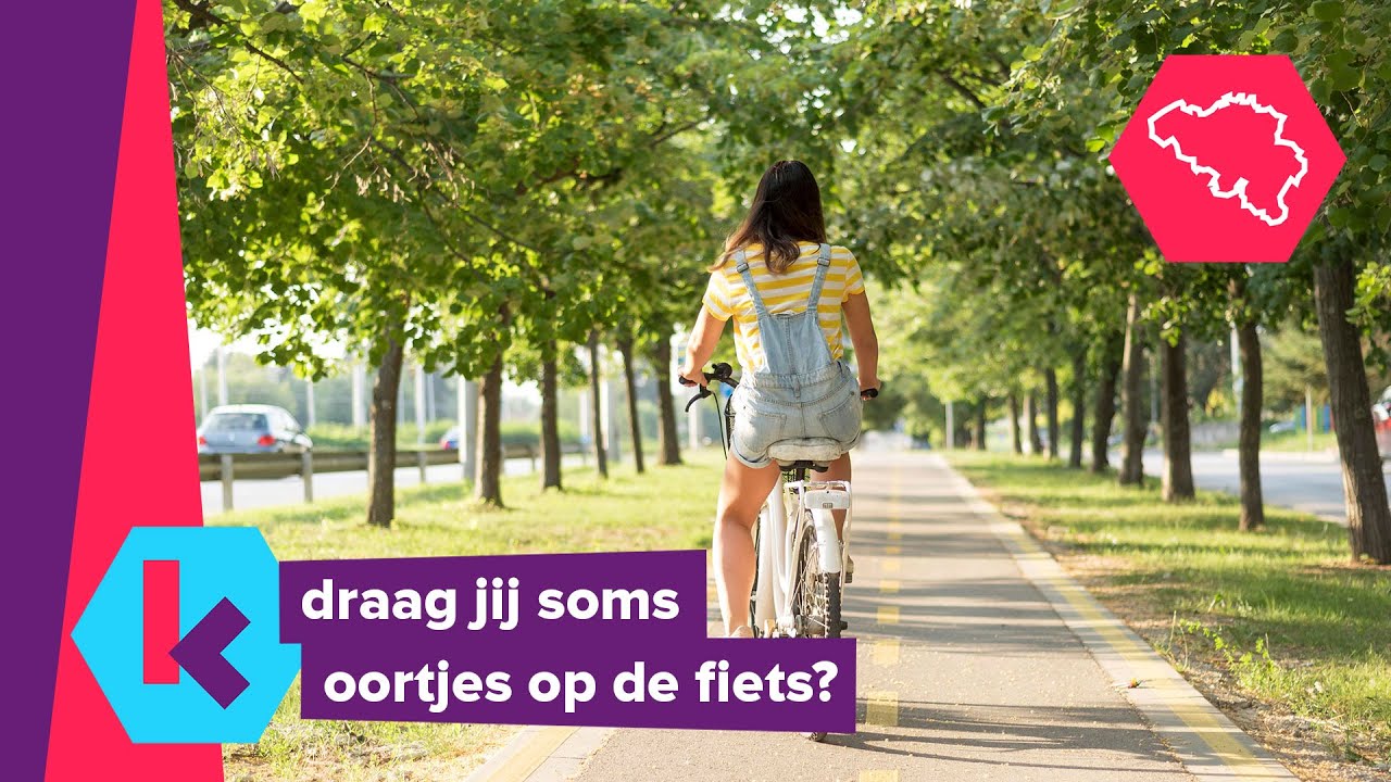 is het veilig om te fietsen met oortjes in?