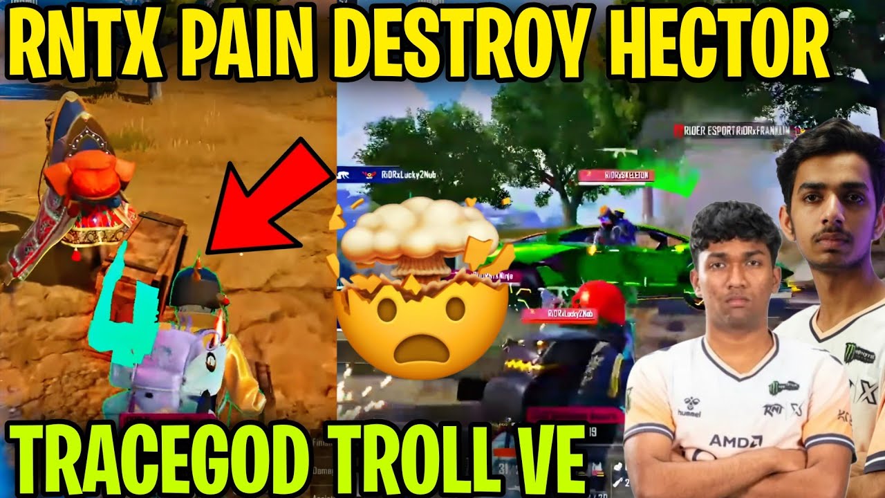 RNTX Pain Destroy Hector 🥶 Trace Troll VE 🔥 Pain on fire 🔥