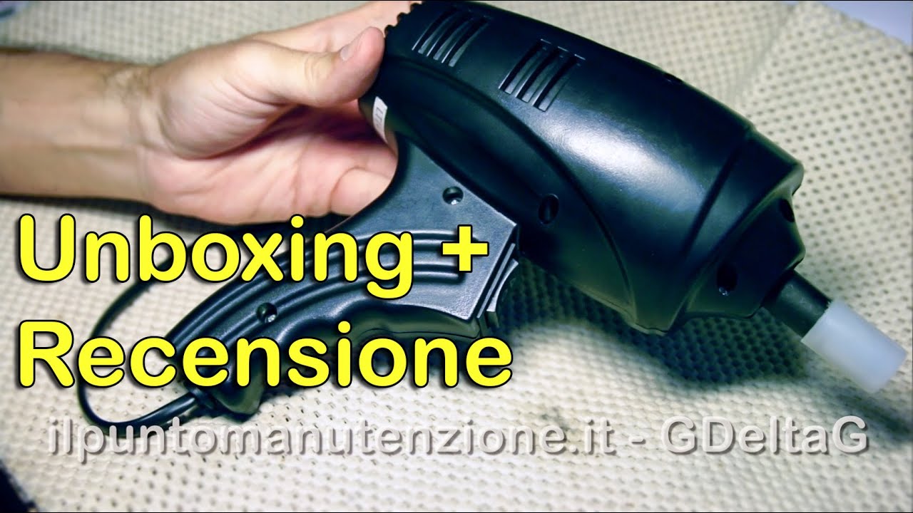 Pistola elettrica Impact Wrench - Recensione + Unboxing