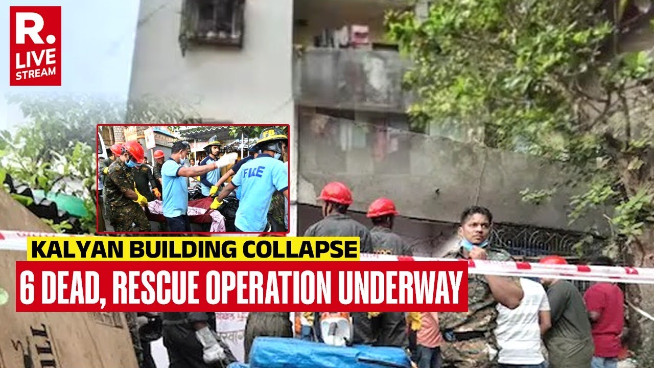 Kalyan Building Collapse: Rescue Operation Underway, Police Register Case Against Flat Owner