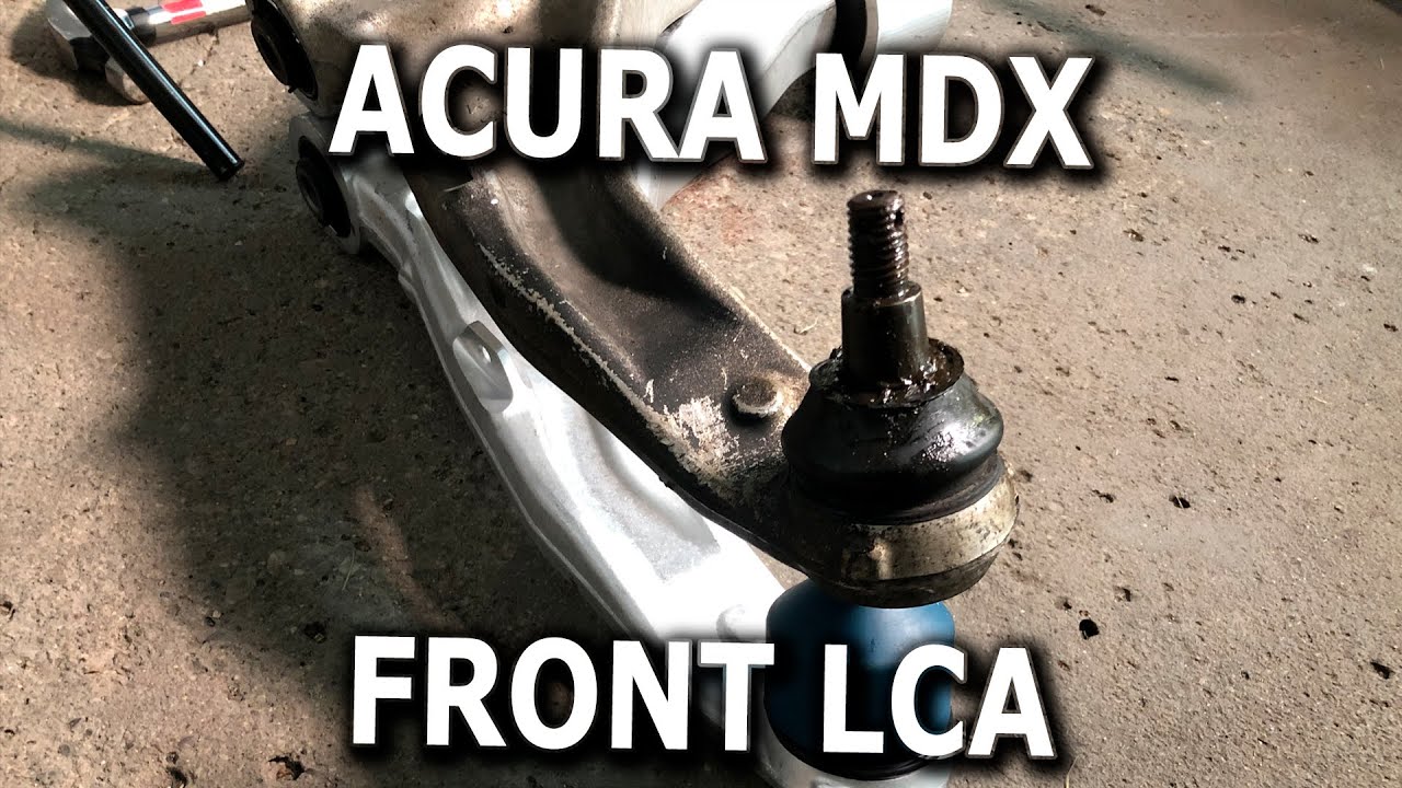 Замена нижнего левого переднего рычага Acura MDX своими руками