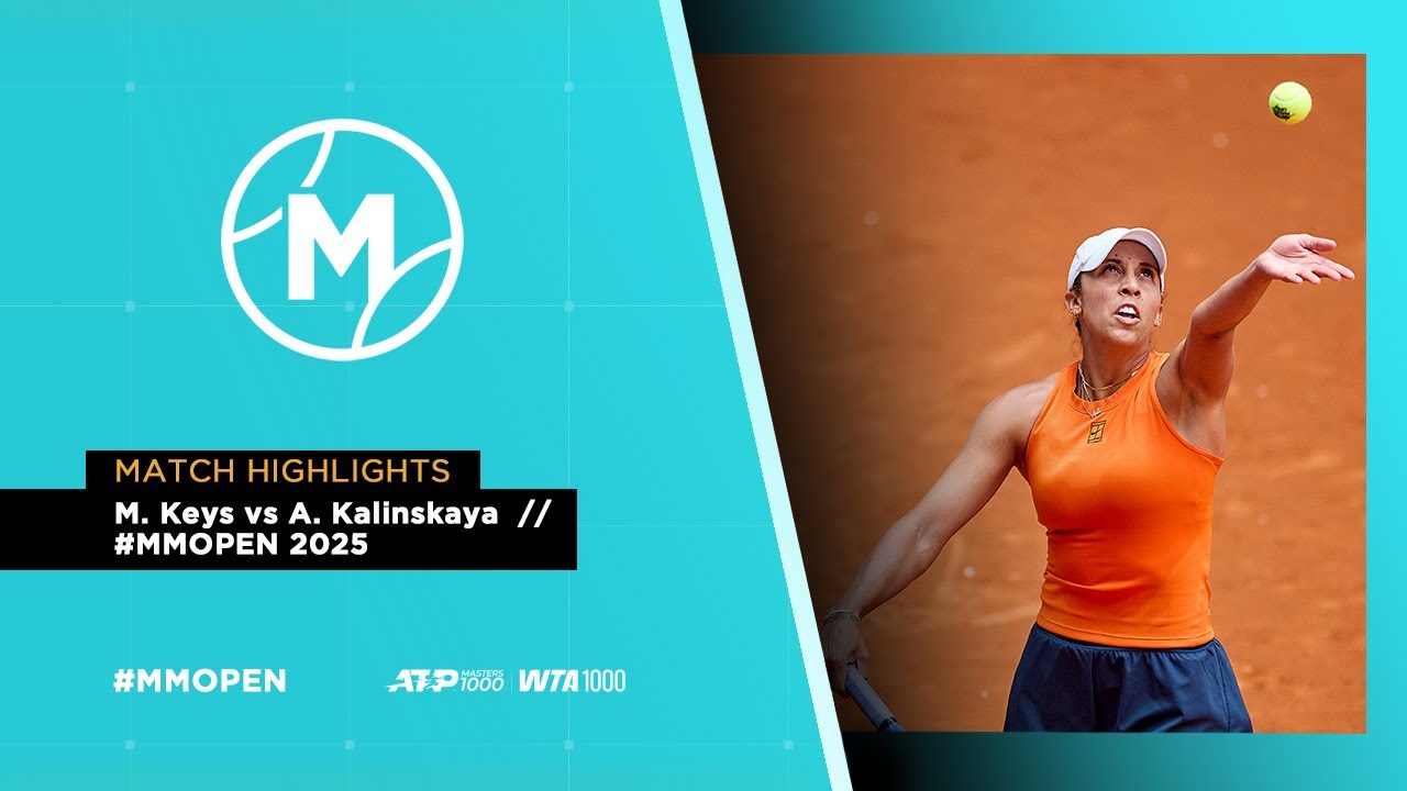 M. Keys vs A. Kalinskaya  // 
