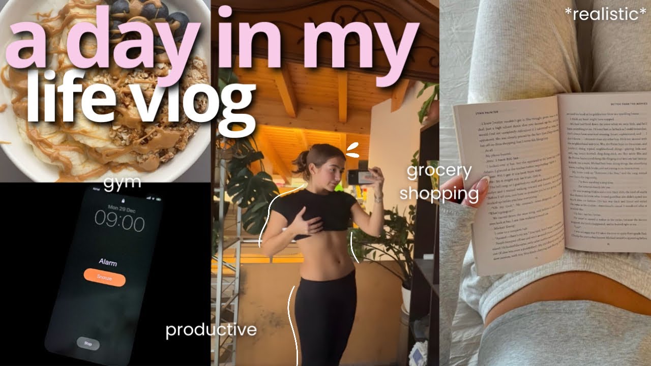 un día en mi vida *REALISTA* | gym, compra, productivo