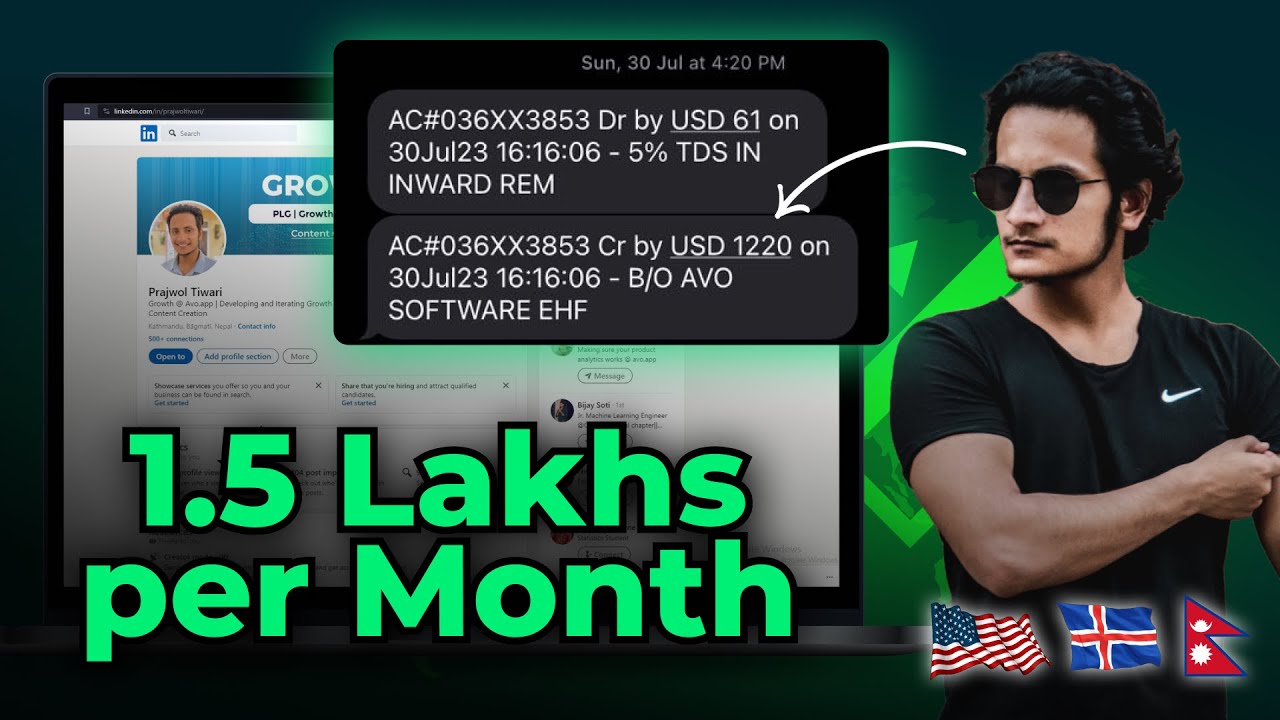How To Work in US from Nepal | International Remote Jobs | Earn 1 Lakh+