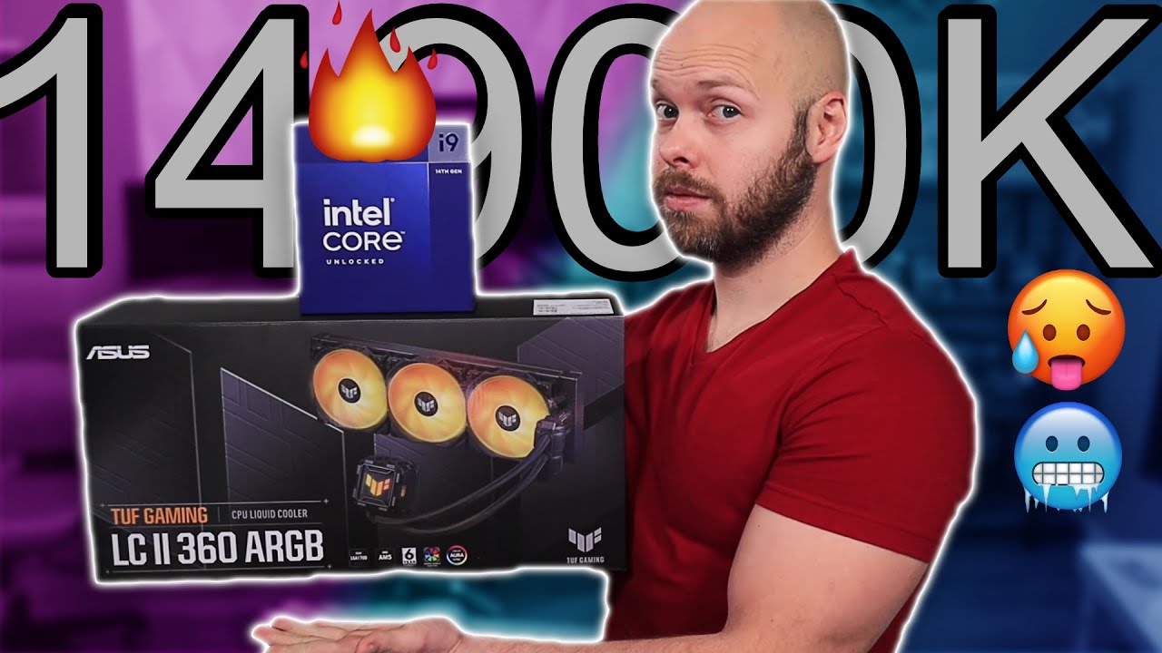 14900K против Asus TUF Gaming LC 2 360 AIO CPU Liquid Cooler
