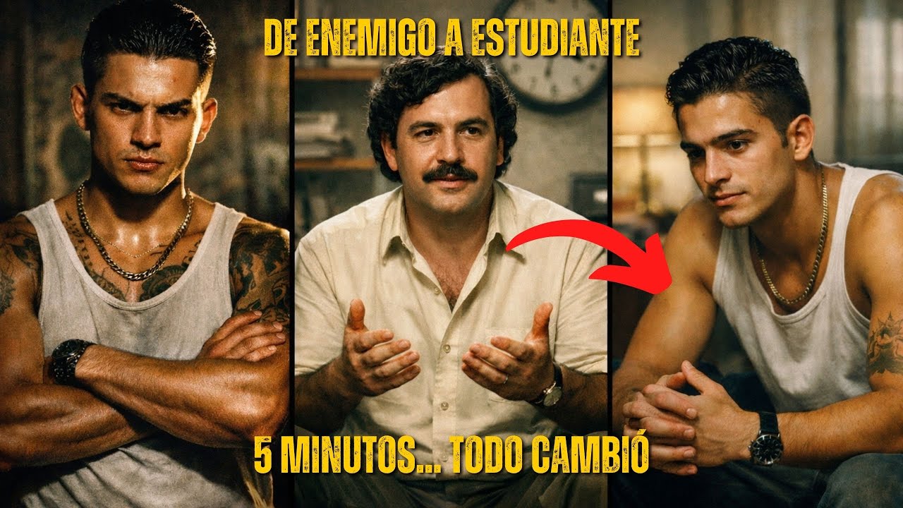 Un Pandillero Retó a Pablo Escobar... 5 Minutos Después Pidió Ser Su Estudiante
