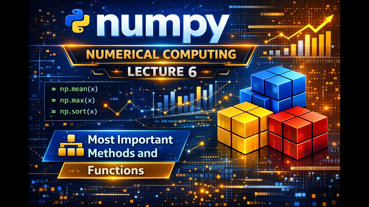 Most Important NumPy Functions Explained | Python NumPy