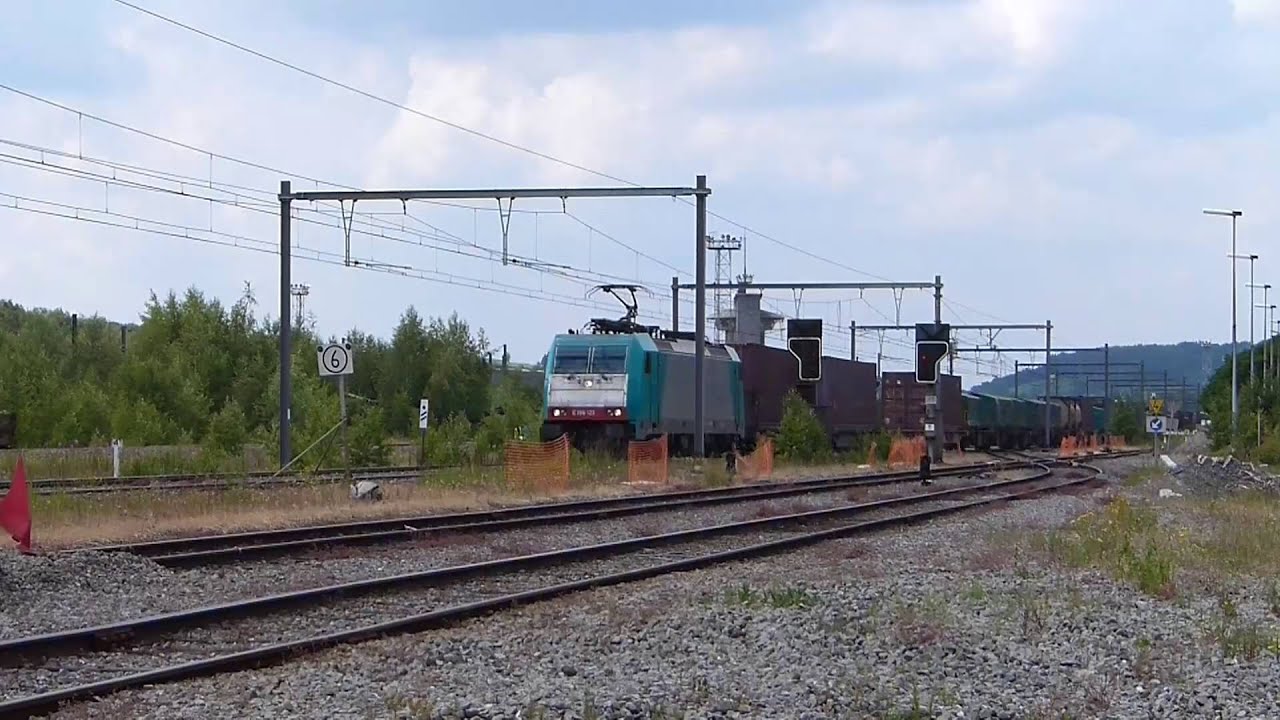 Freight Trains on the Montzenline. Summer 2014.
