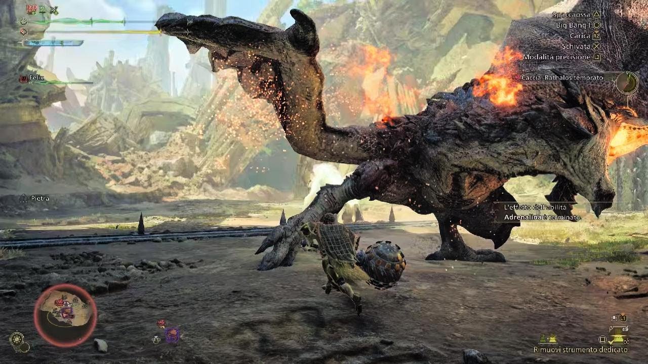 Monster Hunter Wilds - 45 - Rathalos Temprato