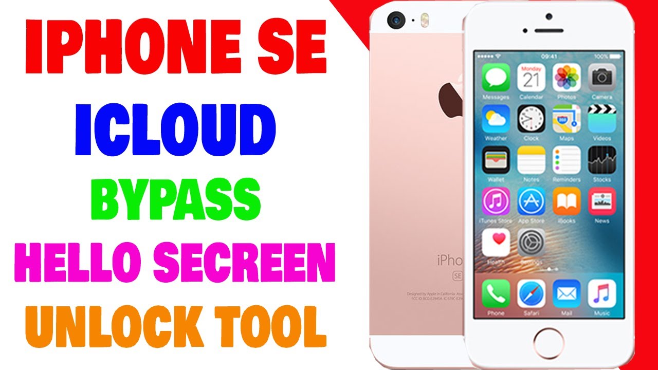 IPhone SE ICloud Bypass | IPhone SE HELLO BYPASS Done By Unlock Tool | Umar Mobile