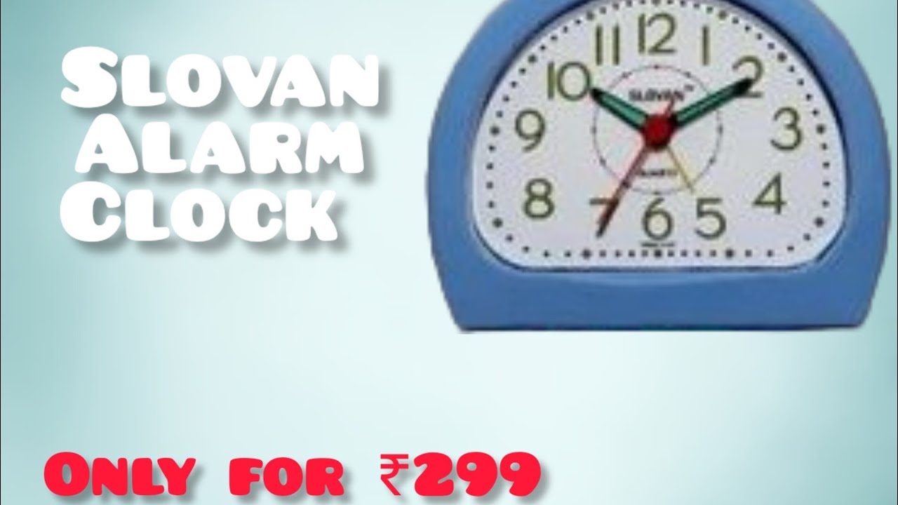 slovan Alarm watch unboxing