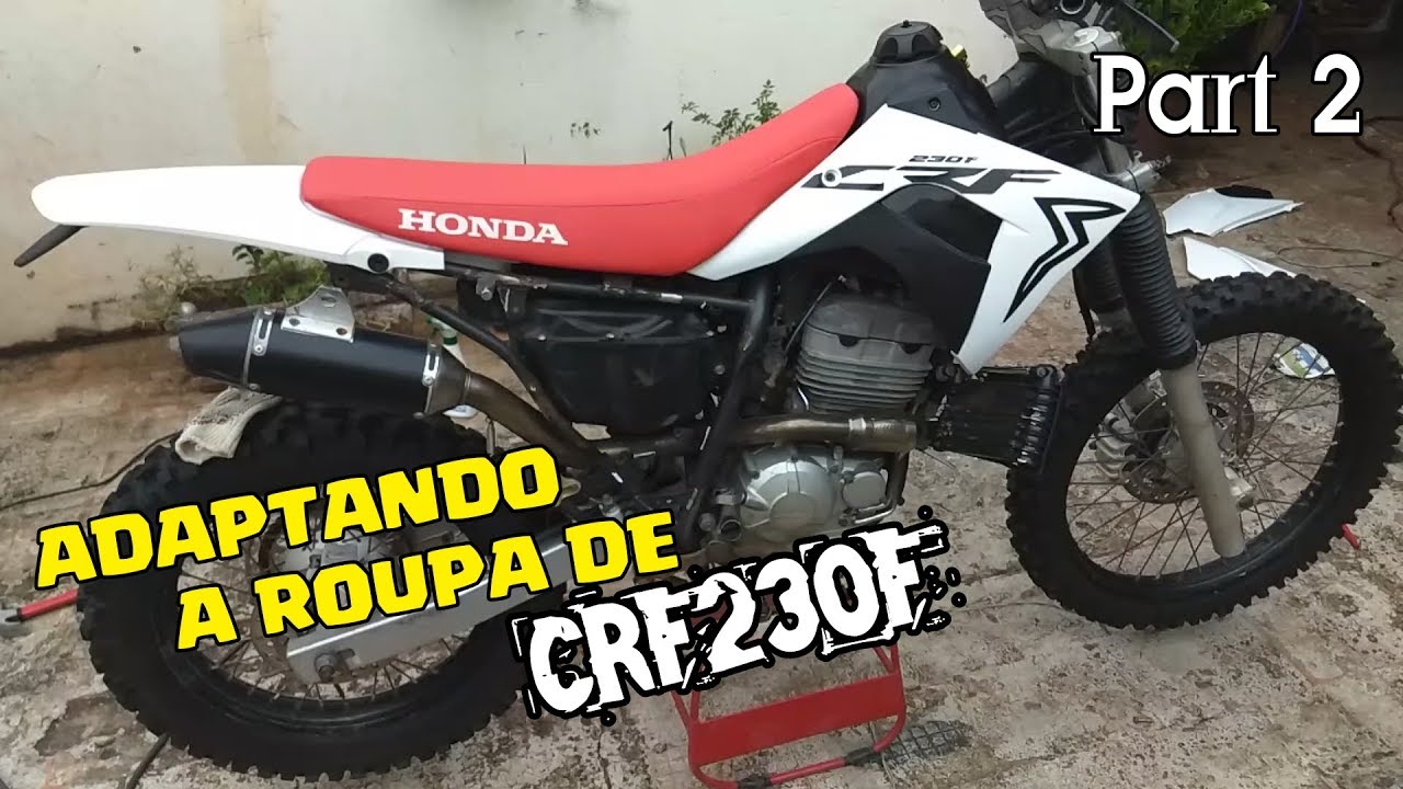 COMO COLOCAR ROUPA DE CRF NA XRE 300? Part2