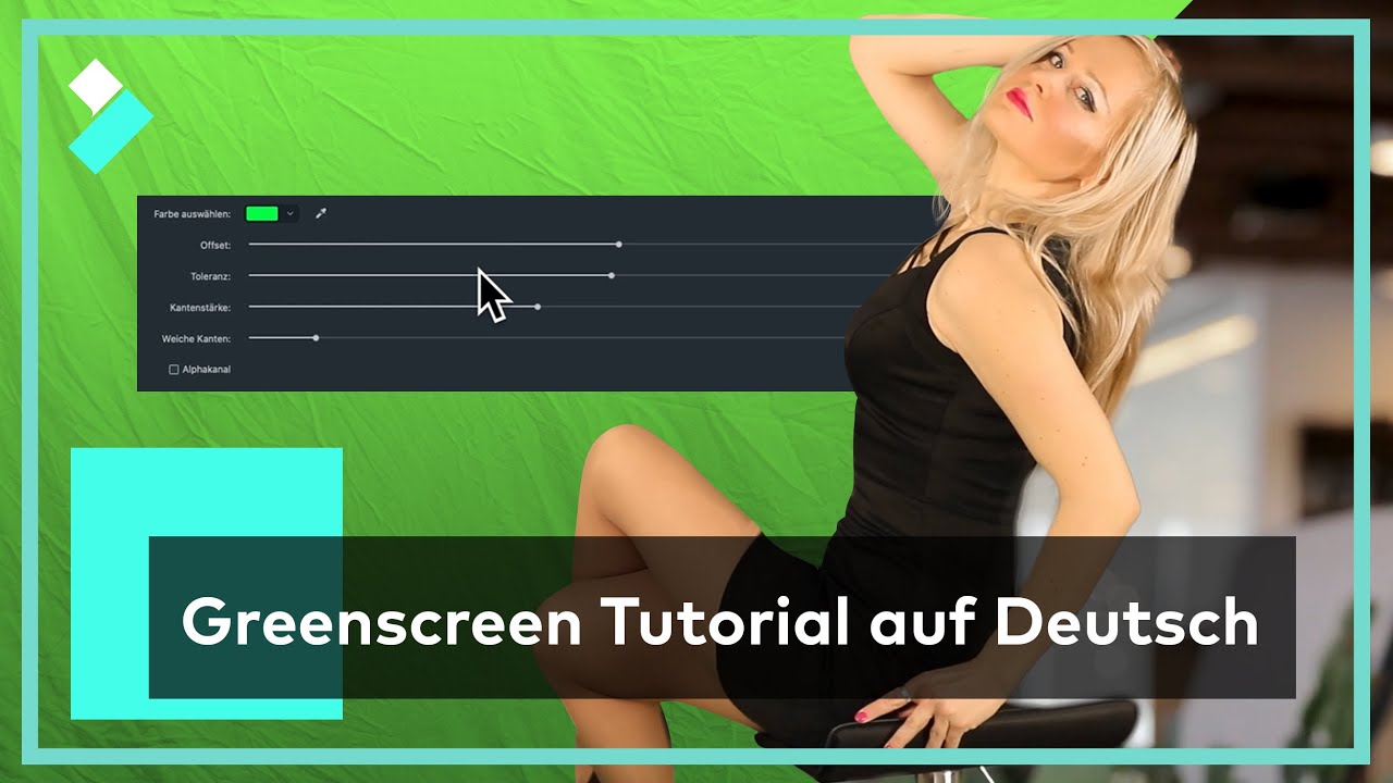 Chroma Keying: Greenscreen Tutorial auf Deutsch | FilmoraX User-Showcase