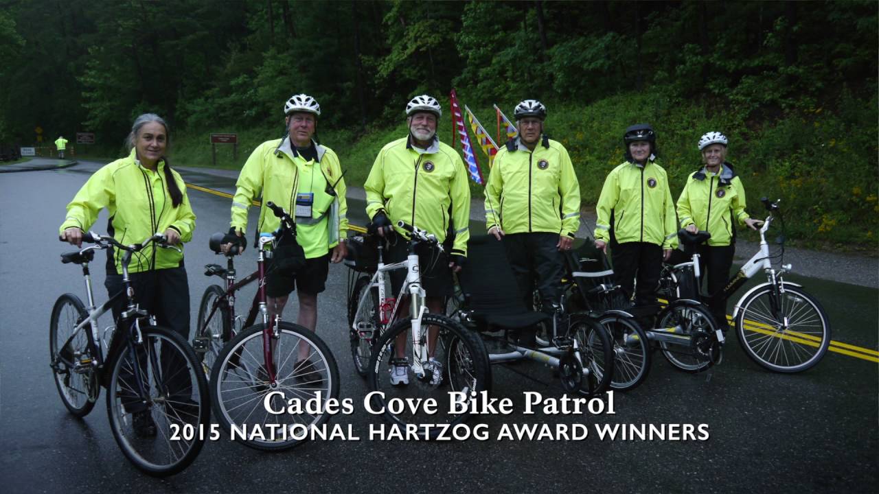 Cades Cove Bike Patrol Volunteers, Great Smoky Mountains