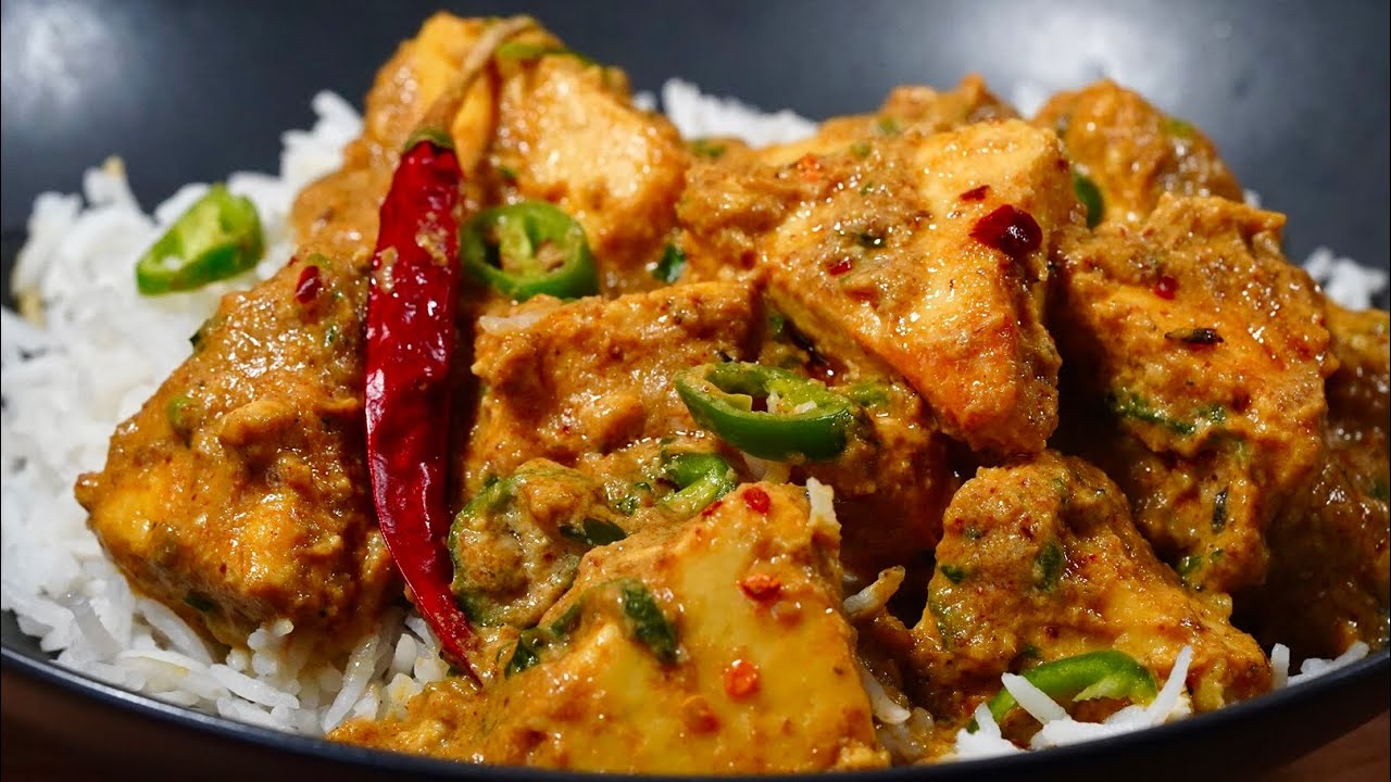 CREAMY ALMOND PANEER MASALA (WITH VEGAN OPTIONS) | Badami Paneer Recipe