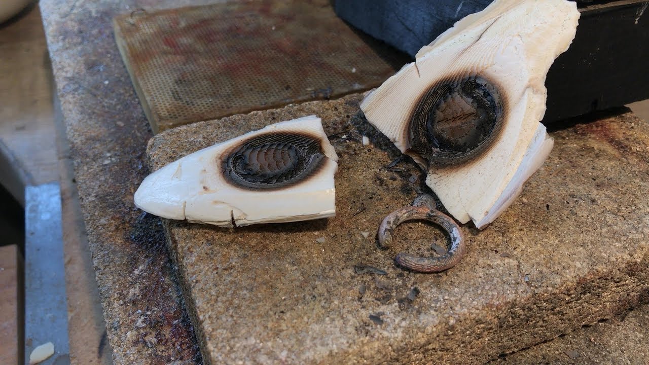 Artisanat : la fonte &agrave; l'os de seiche