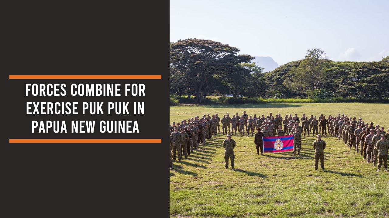 Forces combine for Exercise Puk Puk in Papua New Guinea