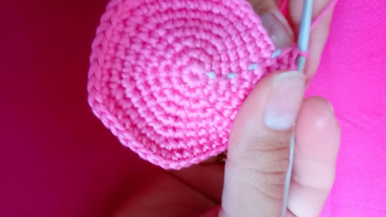 Amigurumi de Flamingo 1/3