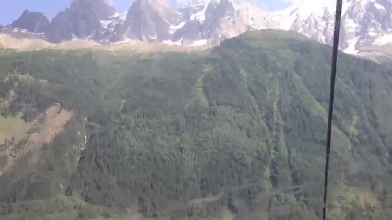 Views of the French Alps from Le Br&eacute;vent Chamonix