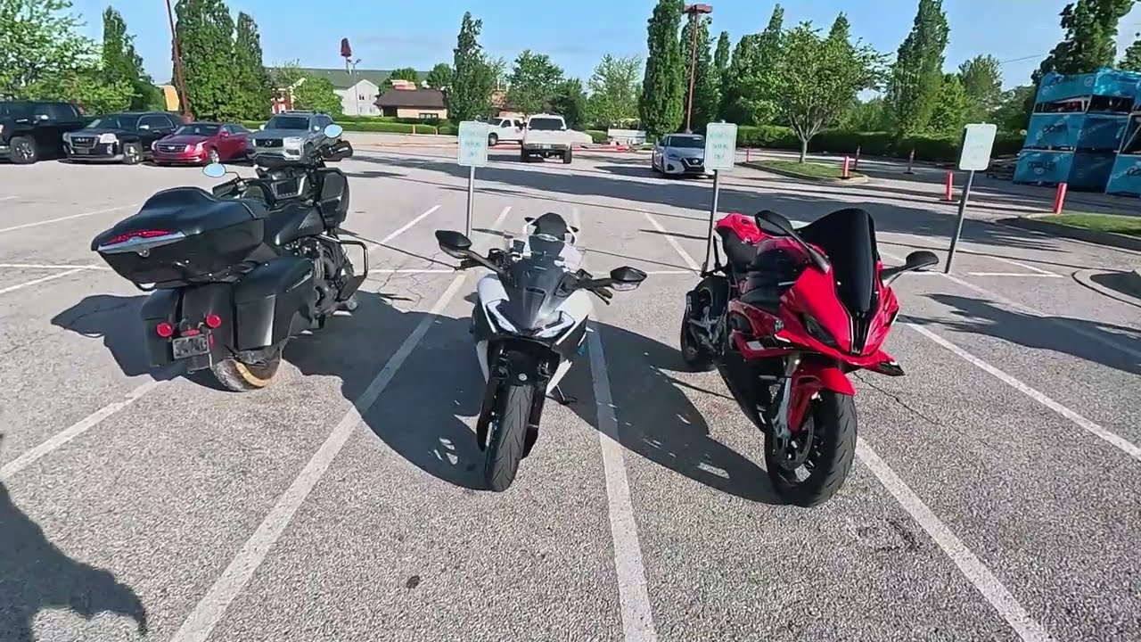 Test Riding 2025 CF Moto 675ss