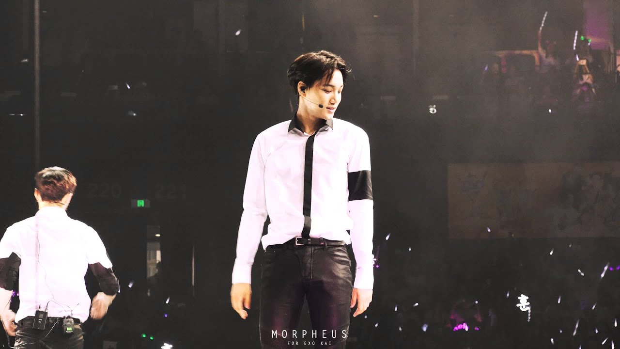150531 EXO' luxion in SHANGHAI Don't go 나비소녀 KAI FOCUS (4K)