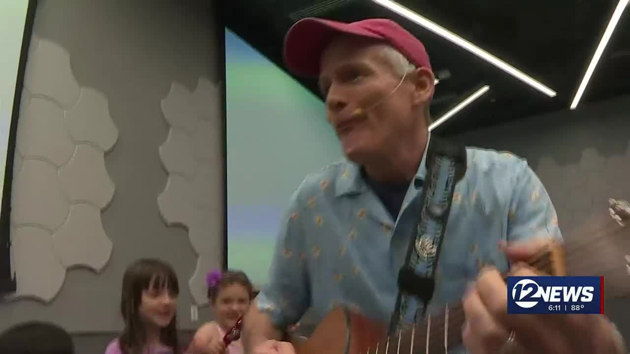 ‘Mr. Stinky Feet’ uses song, dance to help kids prepare for future