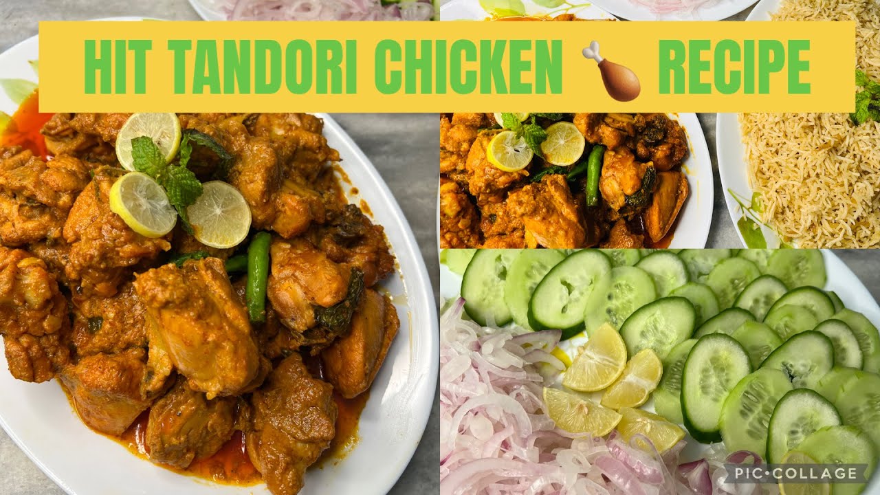 TANDORI CHICKEN RECIPE | Easiest And Tasty | #youtube #trending #tandorichicken #foryou #viralvideo 