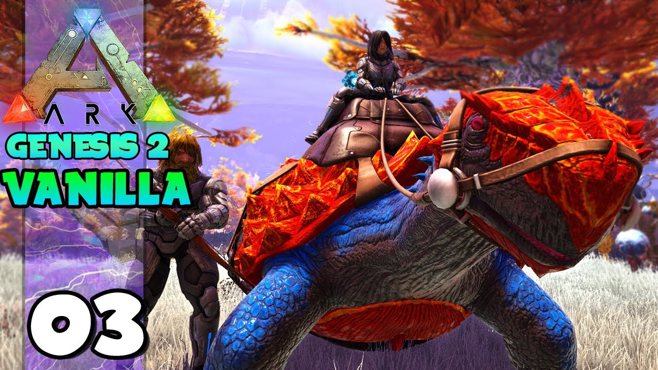 DOMANDO A NOVA TARTARUGA-R!!! ARK: GENESIS 2 (VANILLA) 03