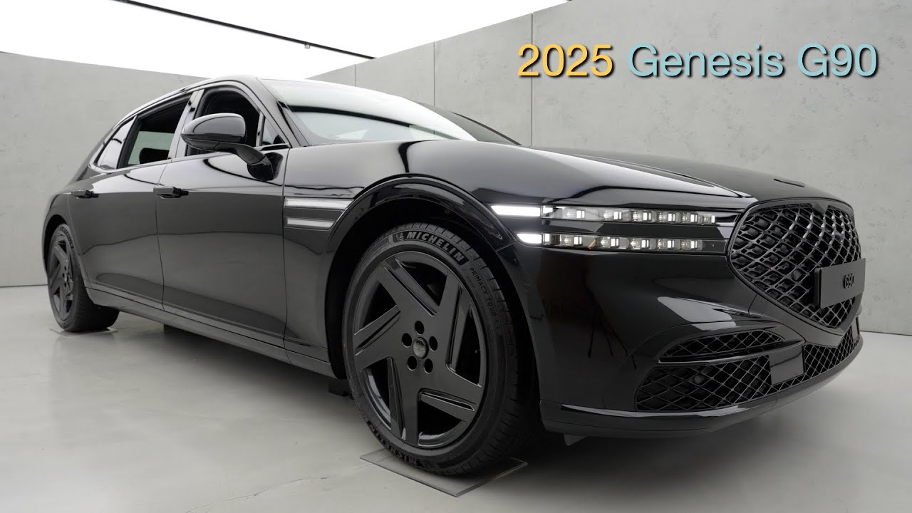 25년식 제네시스 G90 모델별 옵션 사양 및 가격 총정리!! - 순수 국산차가 2억이라니!!