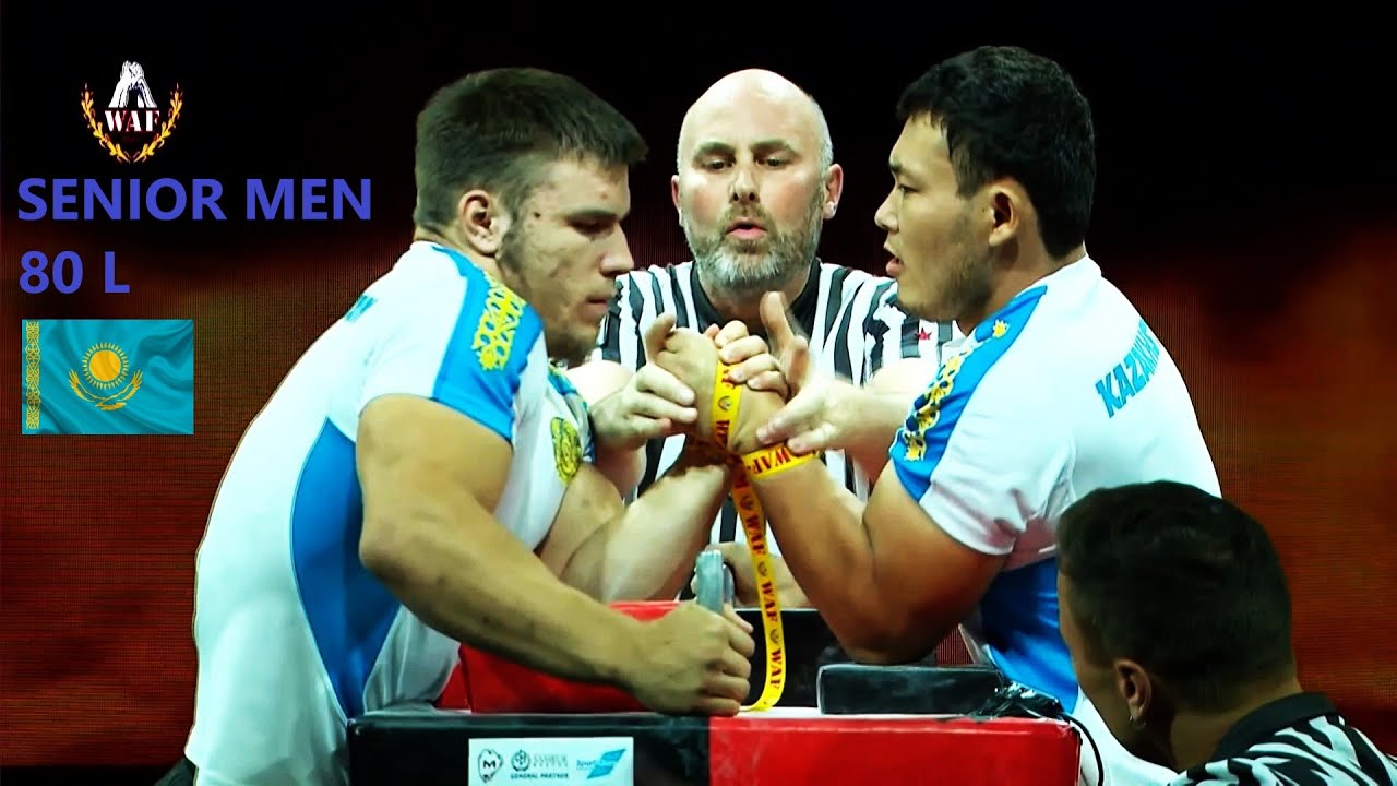 WORLD ARMWRESTLING CHAMPIONSHIP 2023 SENIOR MEN 80 kg LEFT ARM