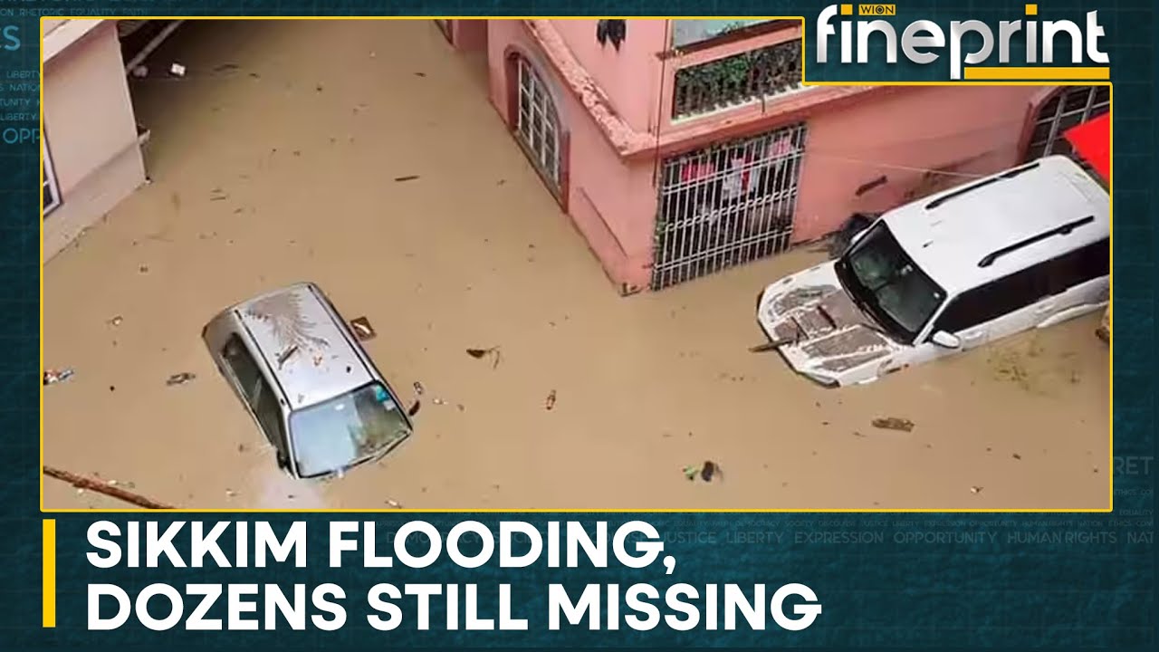 Sikkim flash floods: How Sikkim Flash Flood Happened | Explained | WION Fineprint